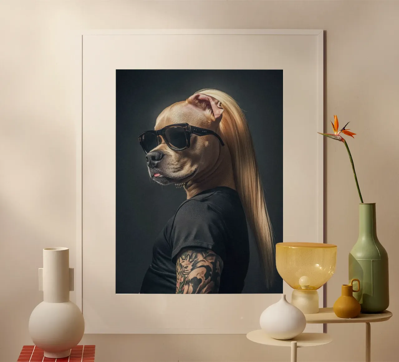 Vega poster da Affiches Chien Originales – Dogland