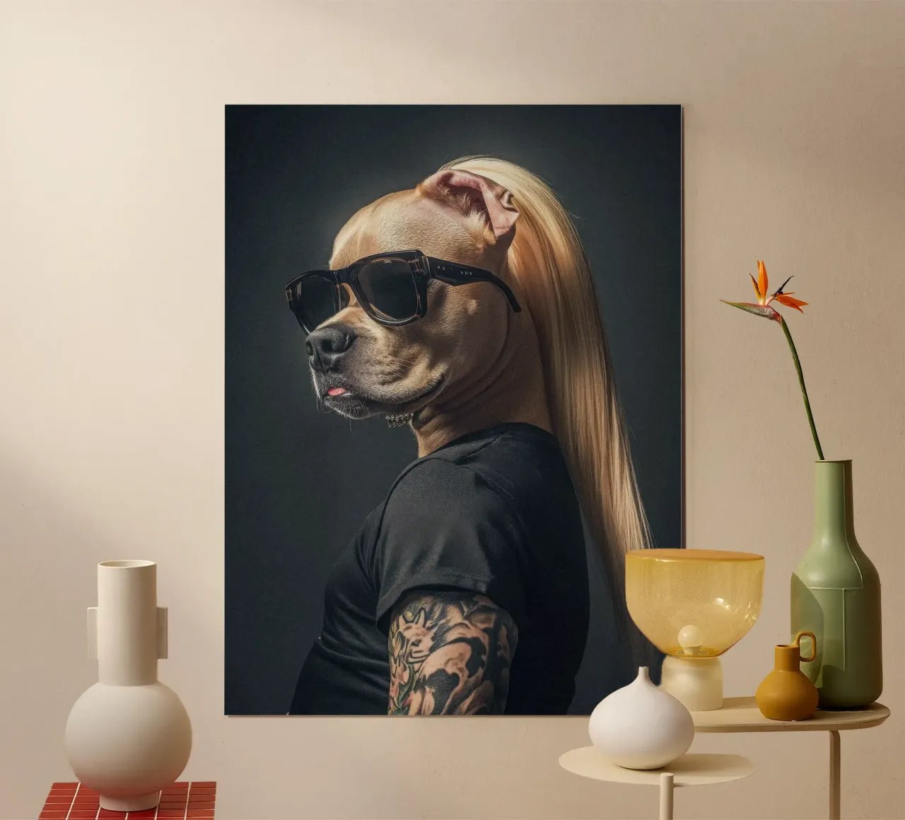 Vega poster da Affiches Chien Originales – Dogland