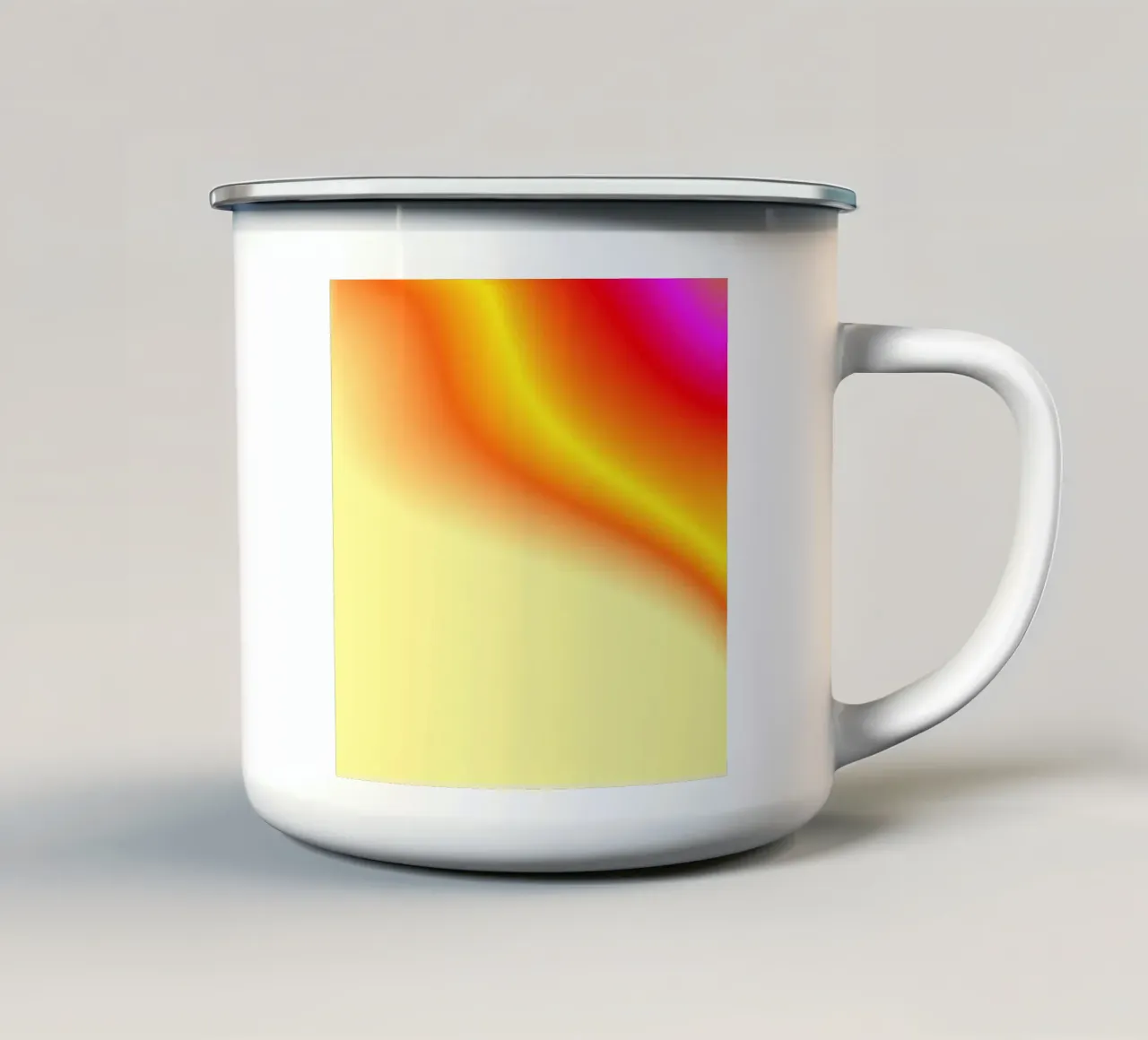 GOLDEN BRIGHT FUTURE tazza in smalto da ÂME LIBRE STUDIO