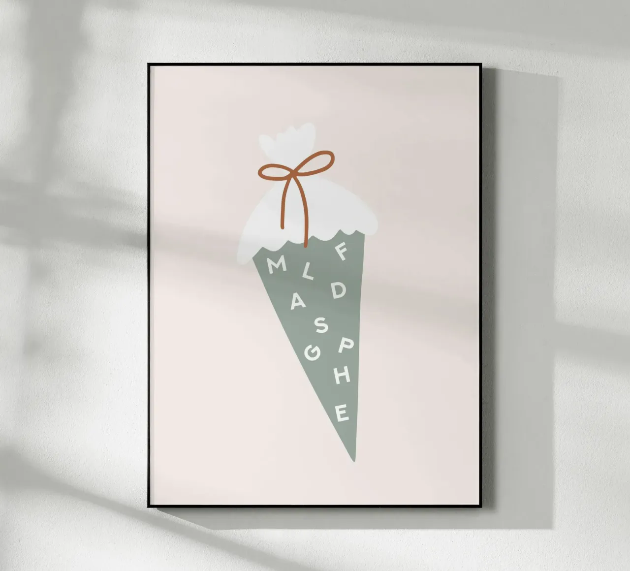 Schultüte plexiglass da KRUTH DESIGN