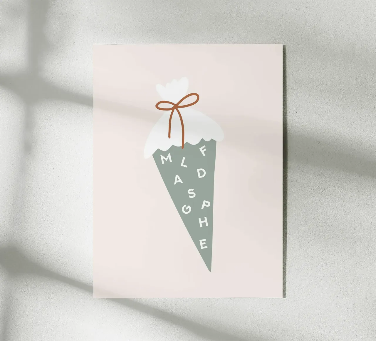 Schultüte plexiglass da KRUTH DESIGN