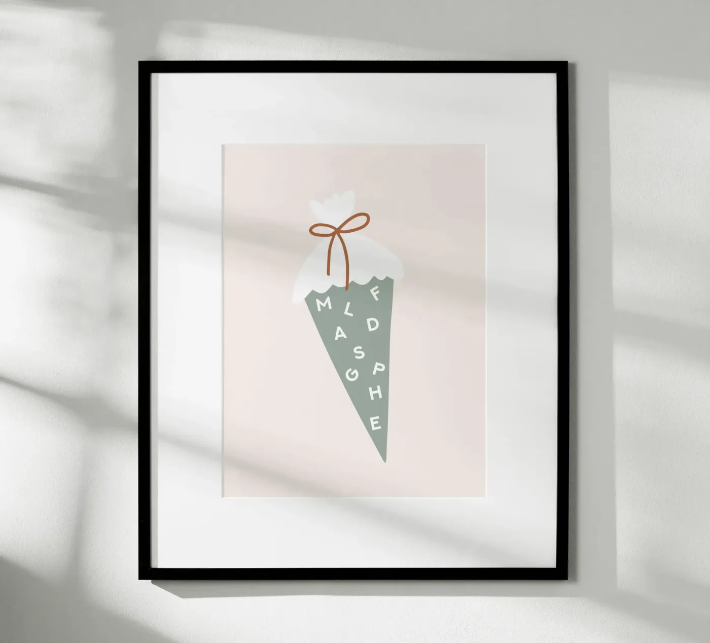 Schultüte poster da KRUTH DESIGN