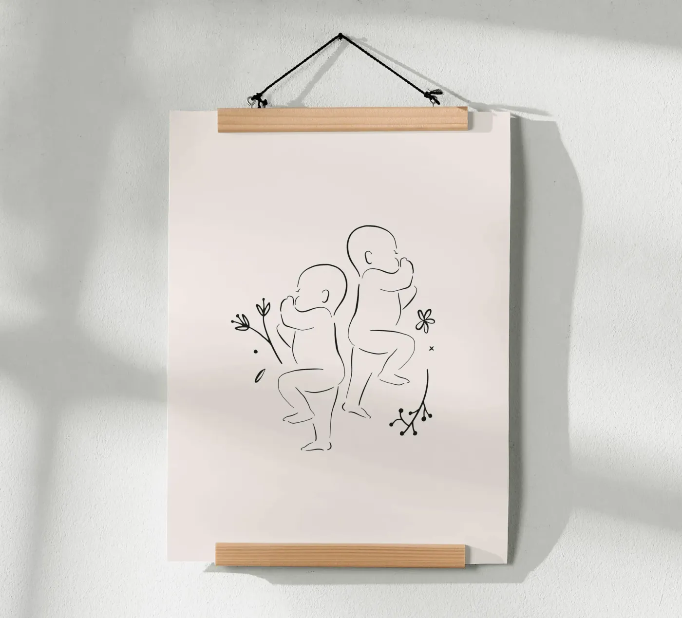 Zwillinge poster da KRUTH DESIGN