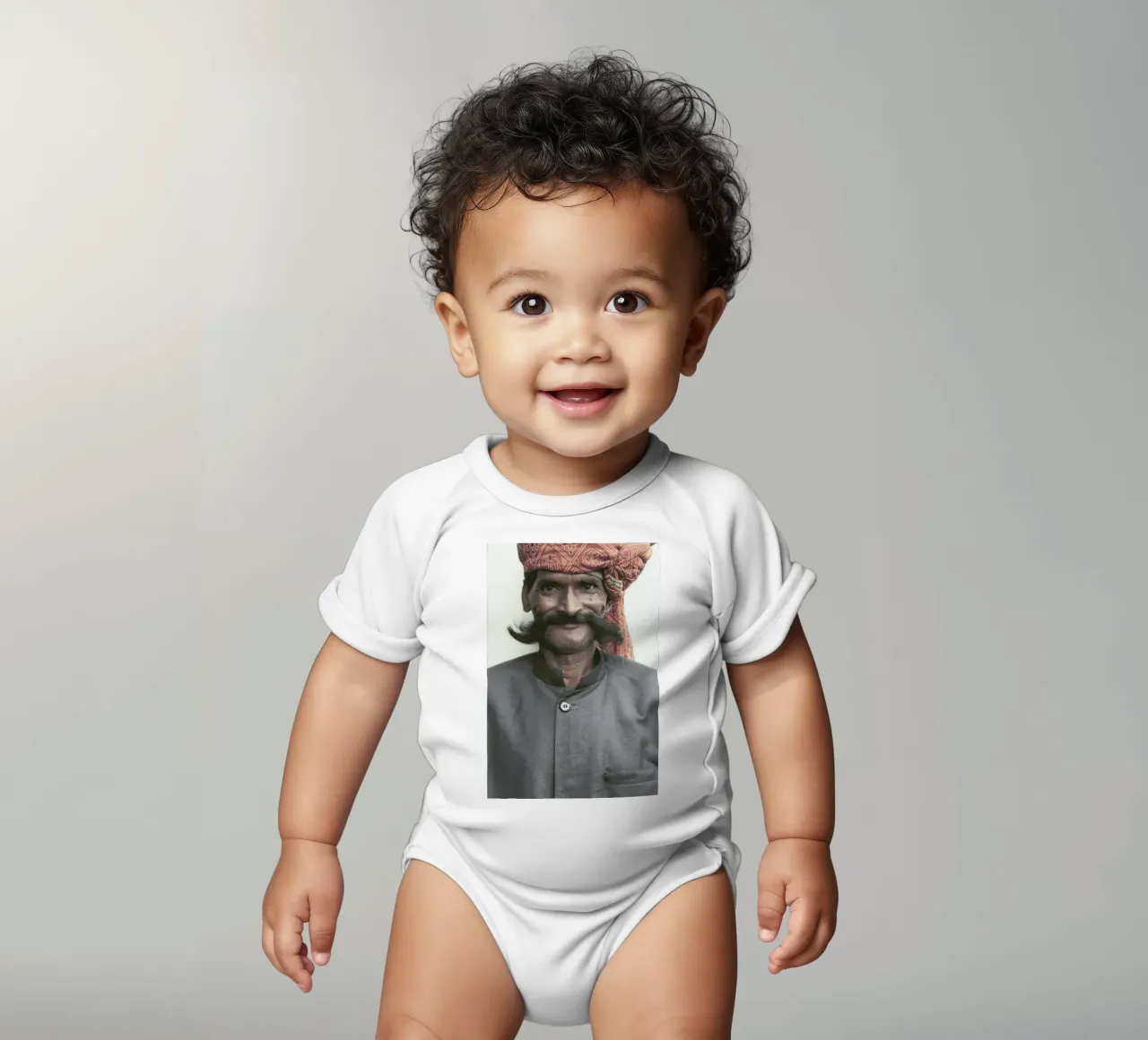 Hasaan body neonato maniche corte da Ballack Art House