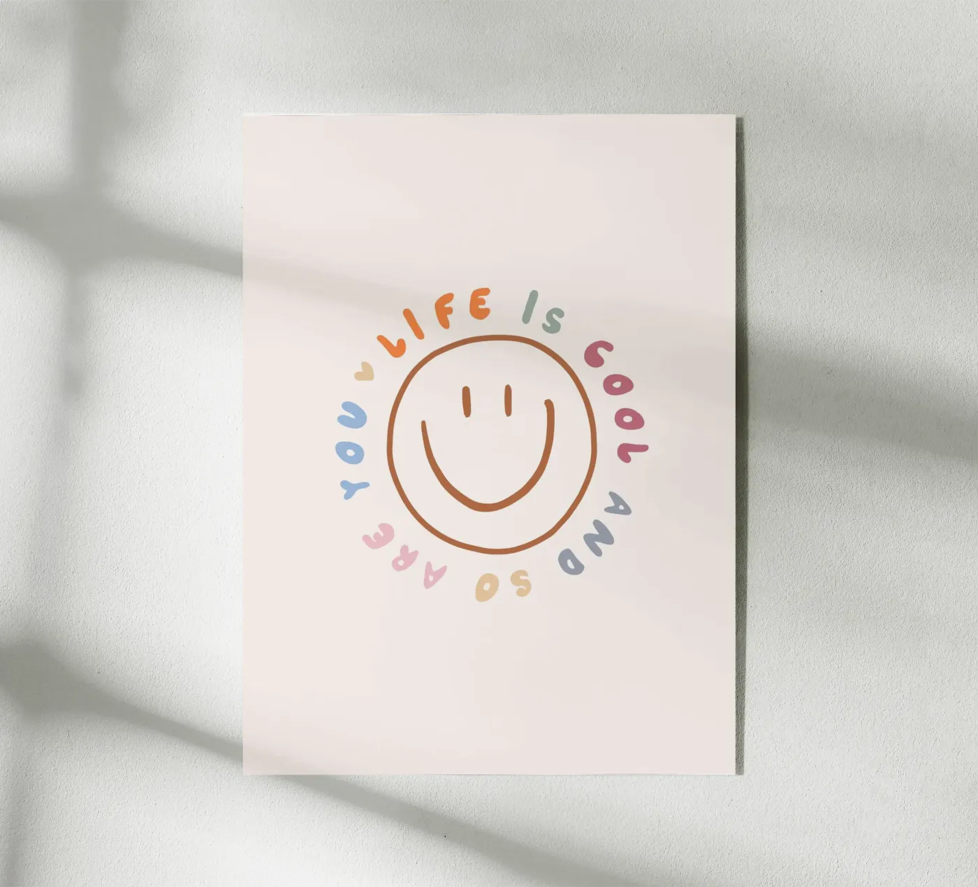 Smile Acryl-Glas von KRUTH DESIGN