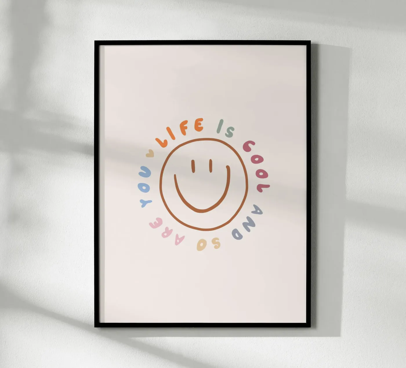 Smile poster van KRUTH DESIGN