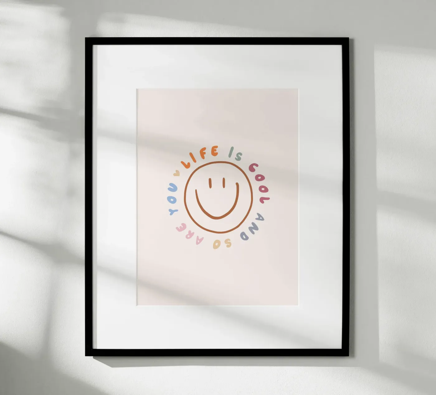 Smile poster van KRUTH DESIGN