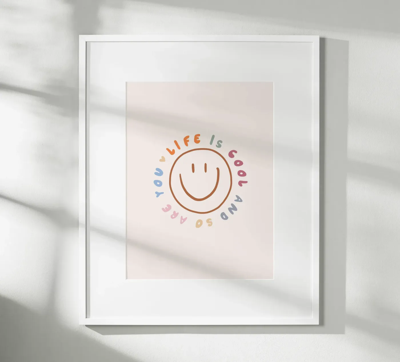 Smile poster van KRUTH DESIGN