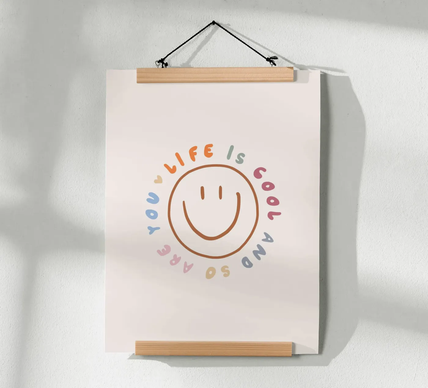 Smile poster van KRUTH DESIGN
