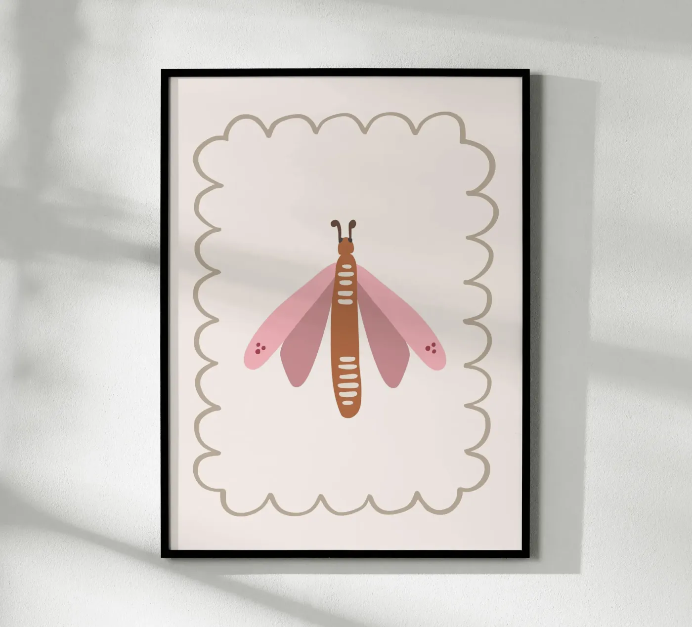 Motte poster by KRUTH DESIGN