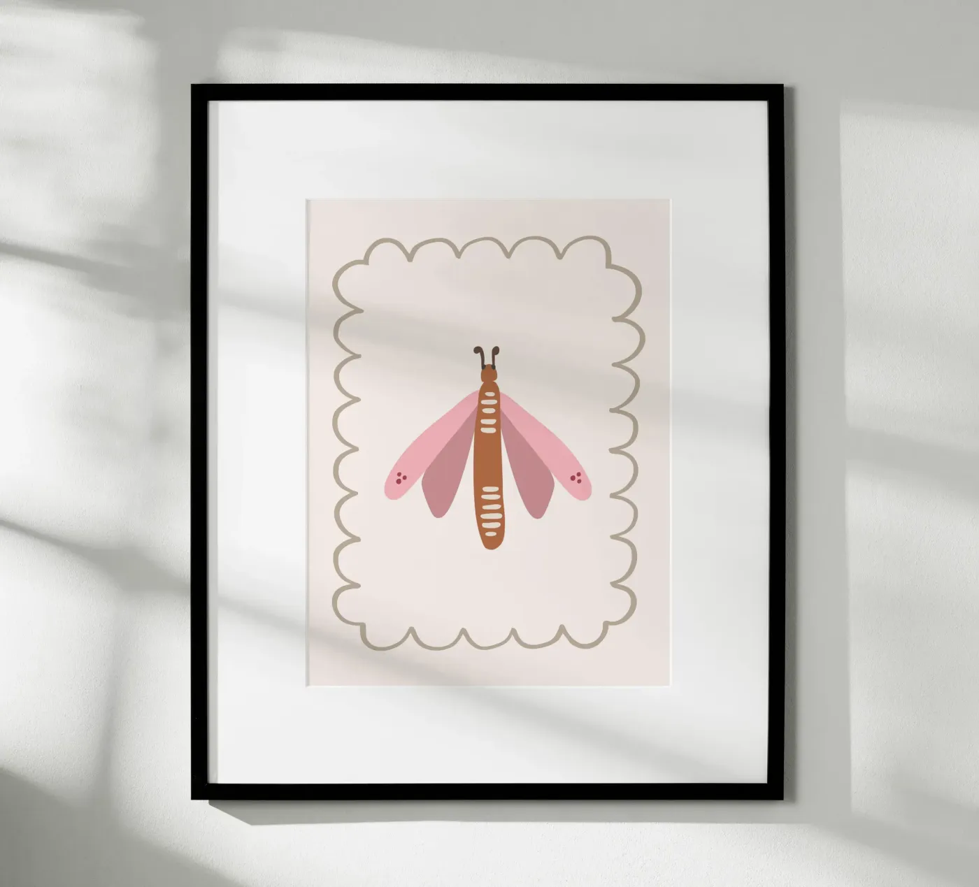 Motte poster by KRUTH DESIGN