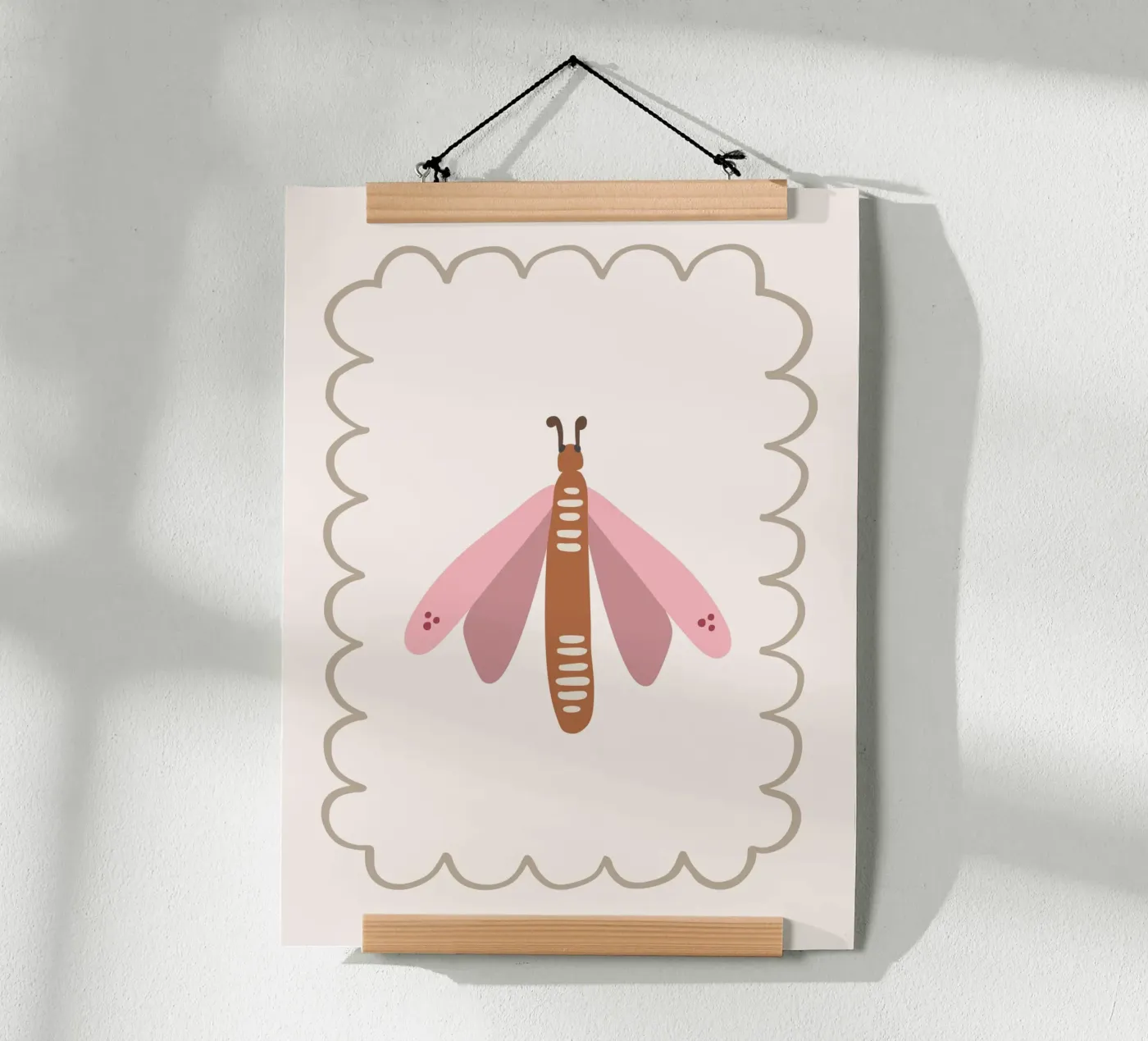 Motte poster by KRUTH DESIGN