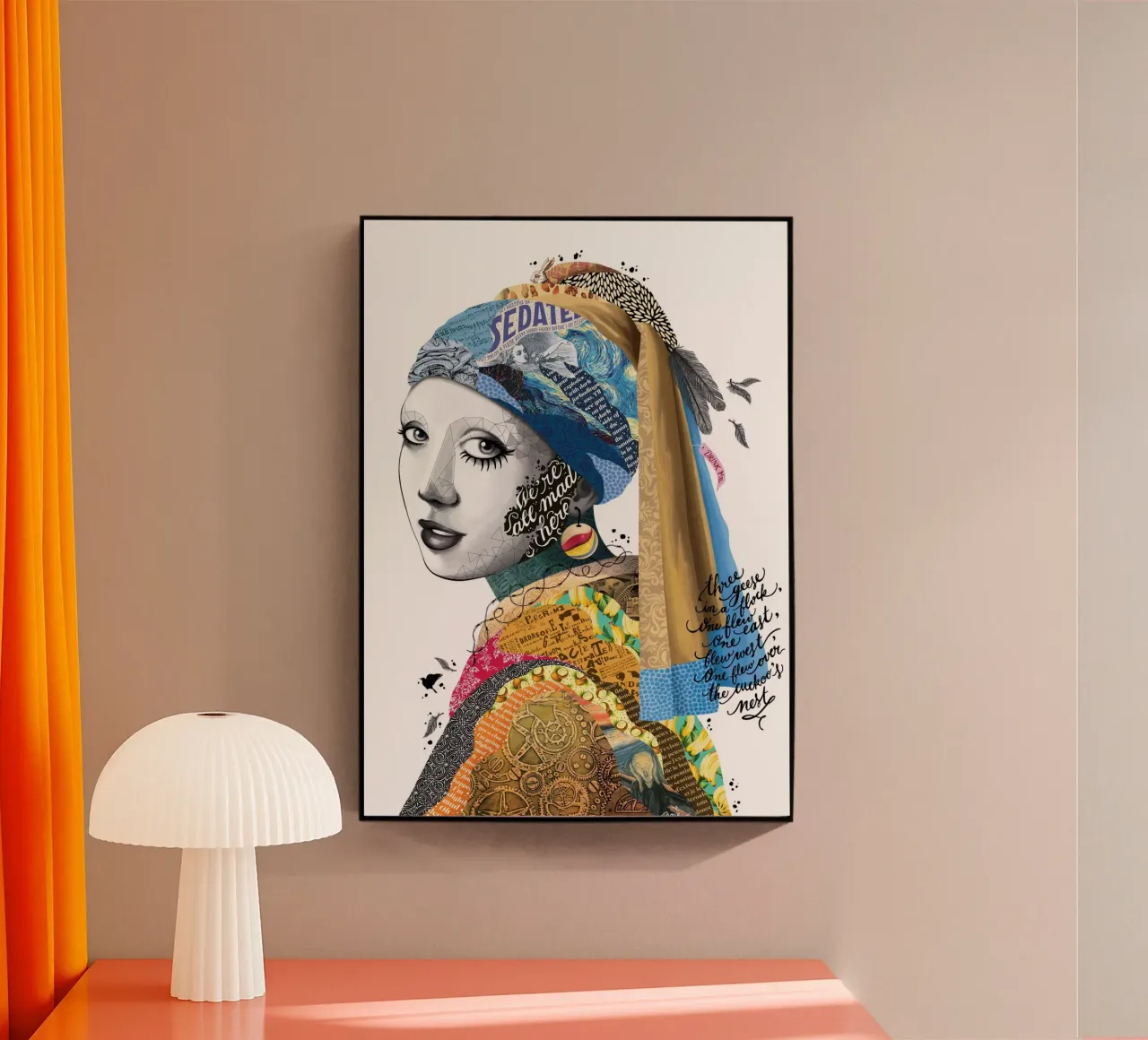 All Mad Here plexiglass da Nour Tohme