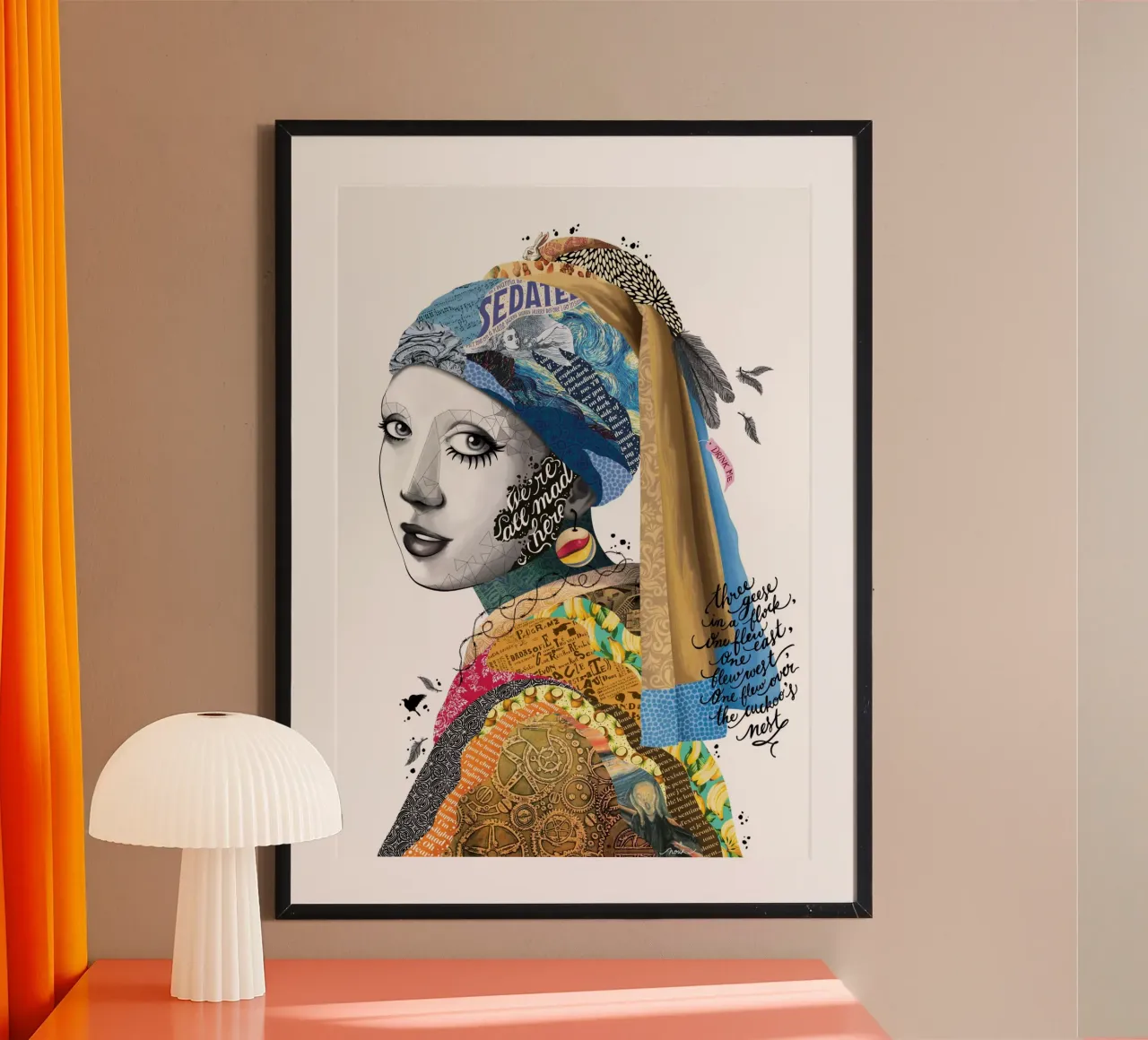 All Mad Here poster da Nour Tohme