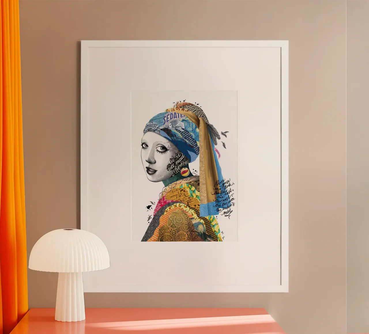 All Mad Here poster da Nour Tohme