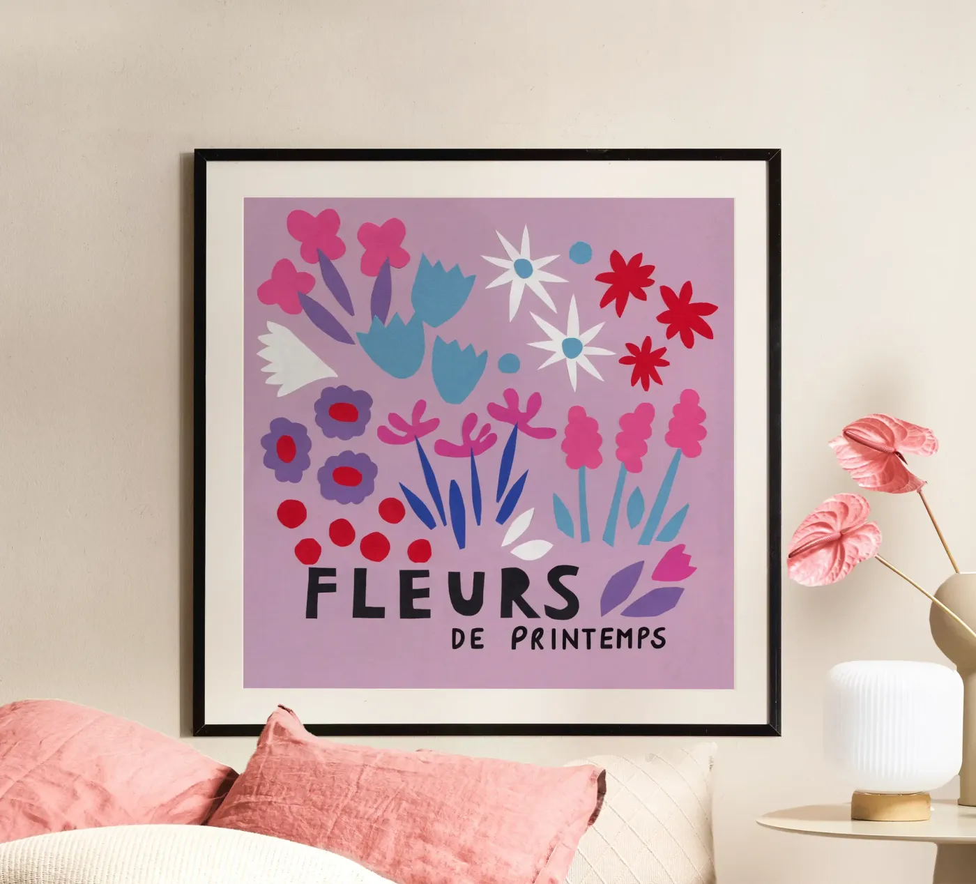 Fleur de Printemps poster da Iris Knabenschuh Design