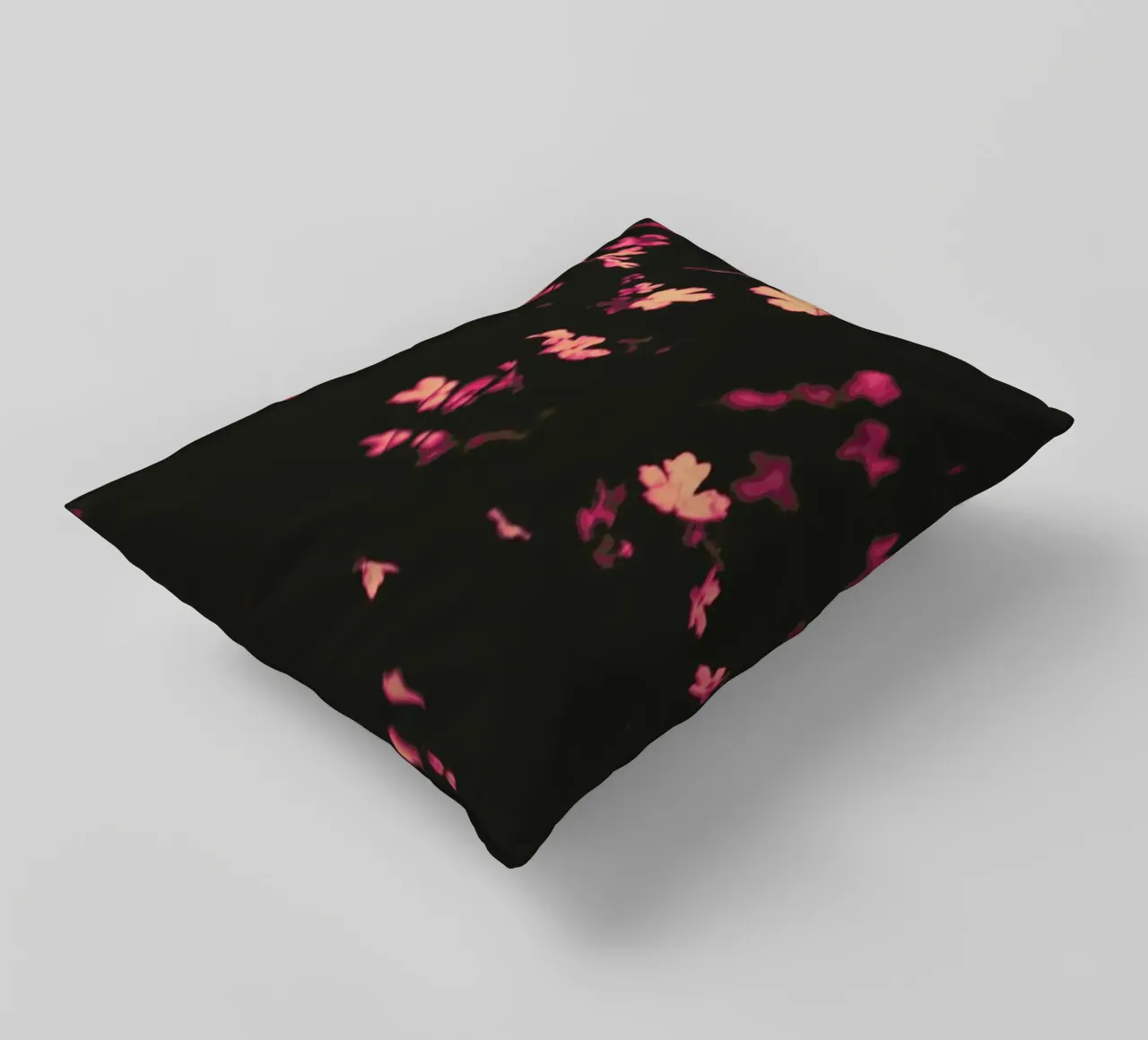 Pink Butterflies decorative cushion by Ingrid Beddoes