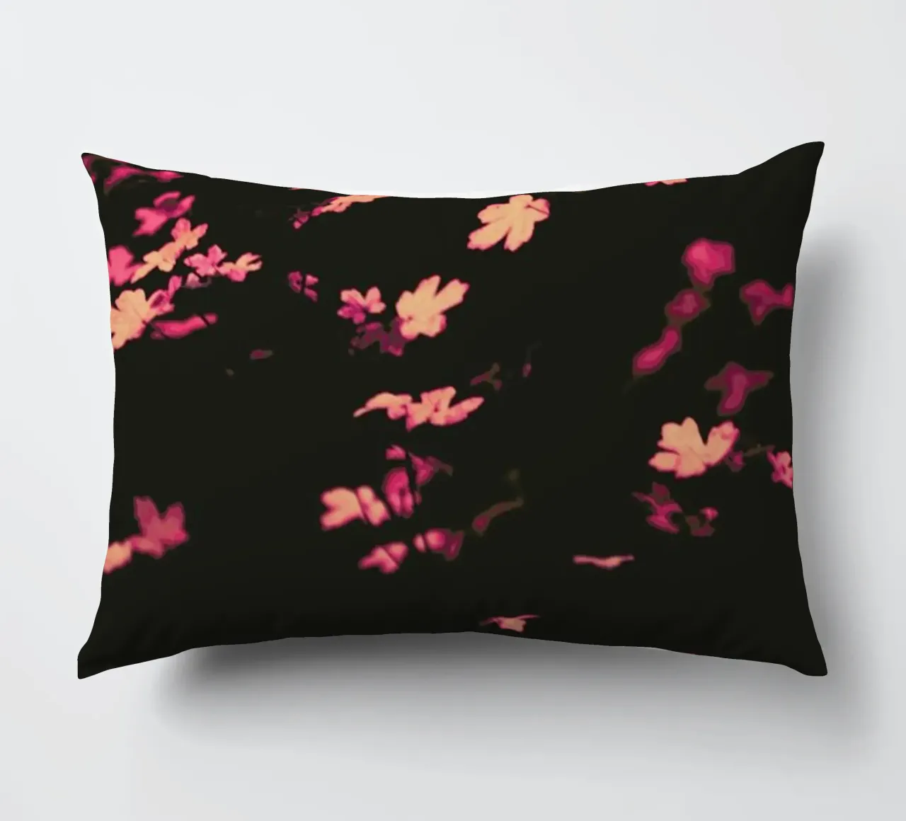 Pink Butterflies decorative cushion by Ingrid Beddoes