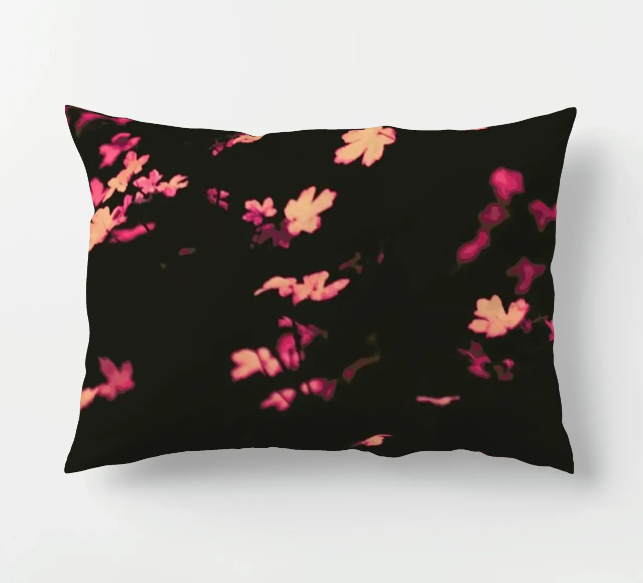 Pink Butterflies decorative cushion by Ingrid Beddoes
