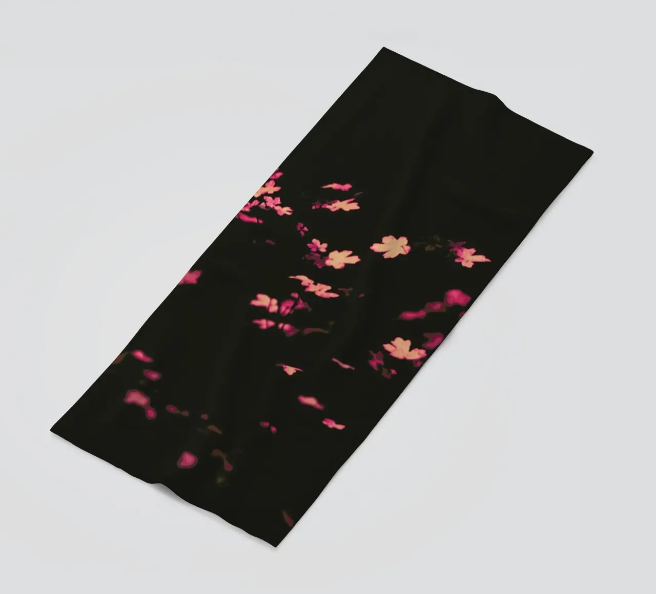 Pink Butterflies beach towel by Ingrid Beddoes