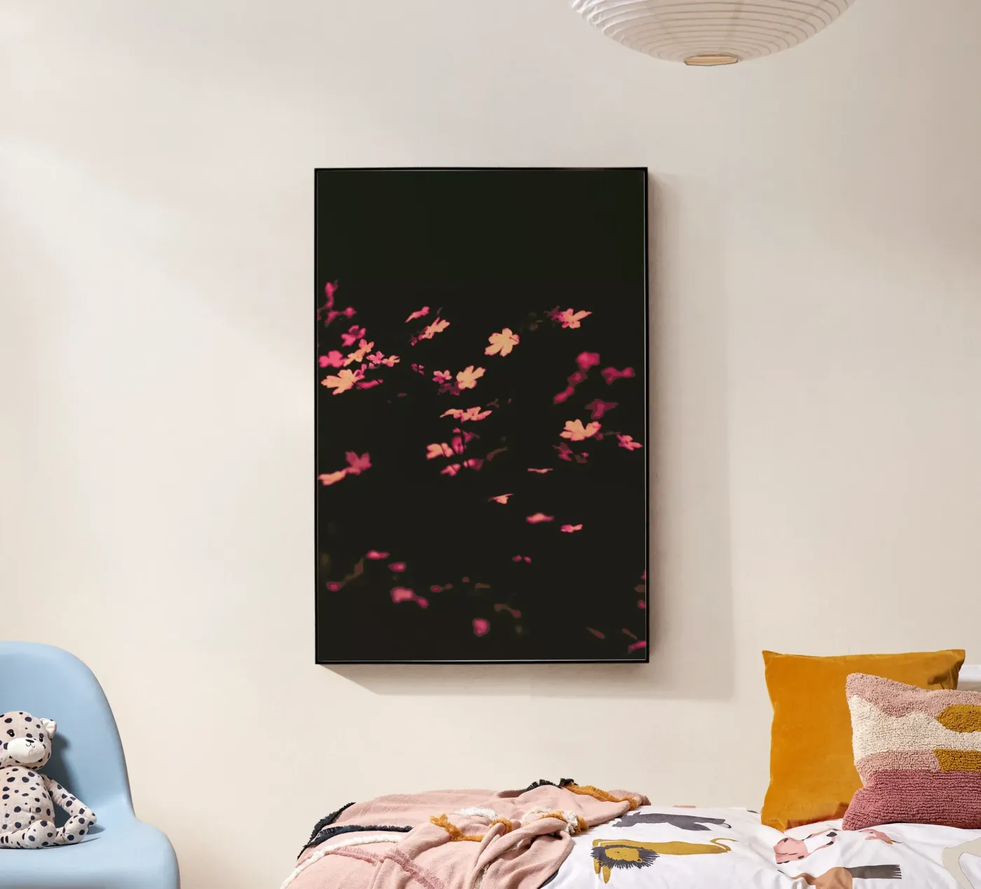 Pink Butterflies plexiglass da Ingrid Beddoes