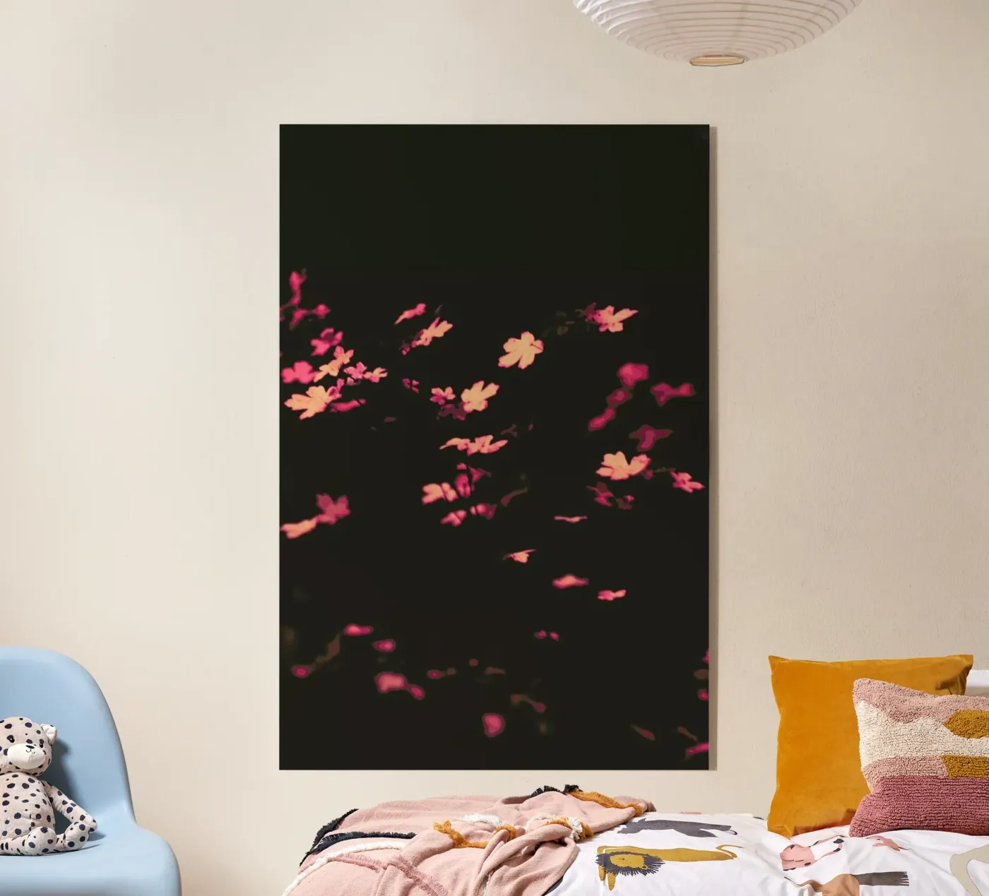 Pink Butterflies plexiglass da Ingrid Beddoes