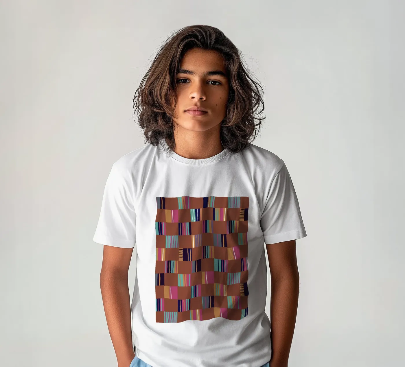 Stripes t-shirt bambini da GigiRosado
