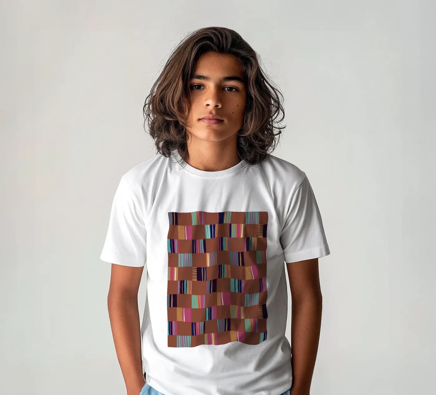 Stripes t-shirt bambini da GigiRosado