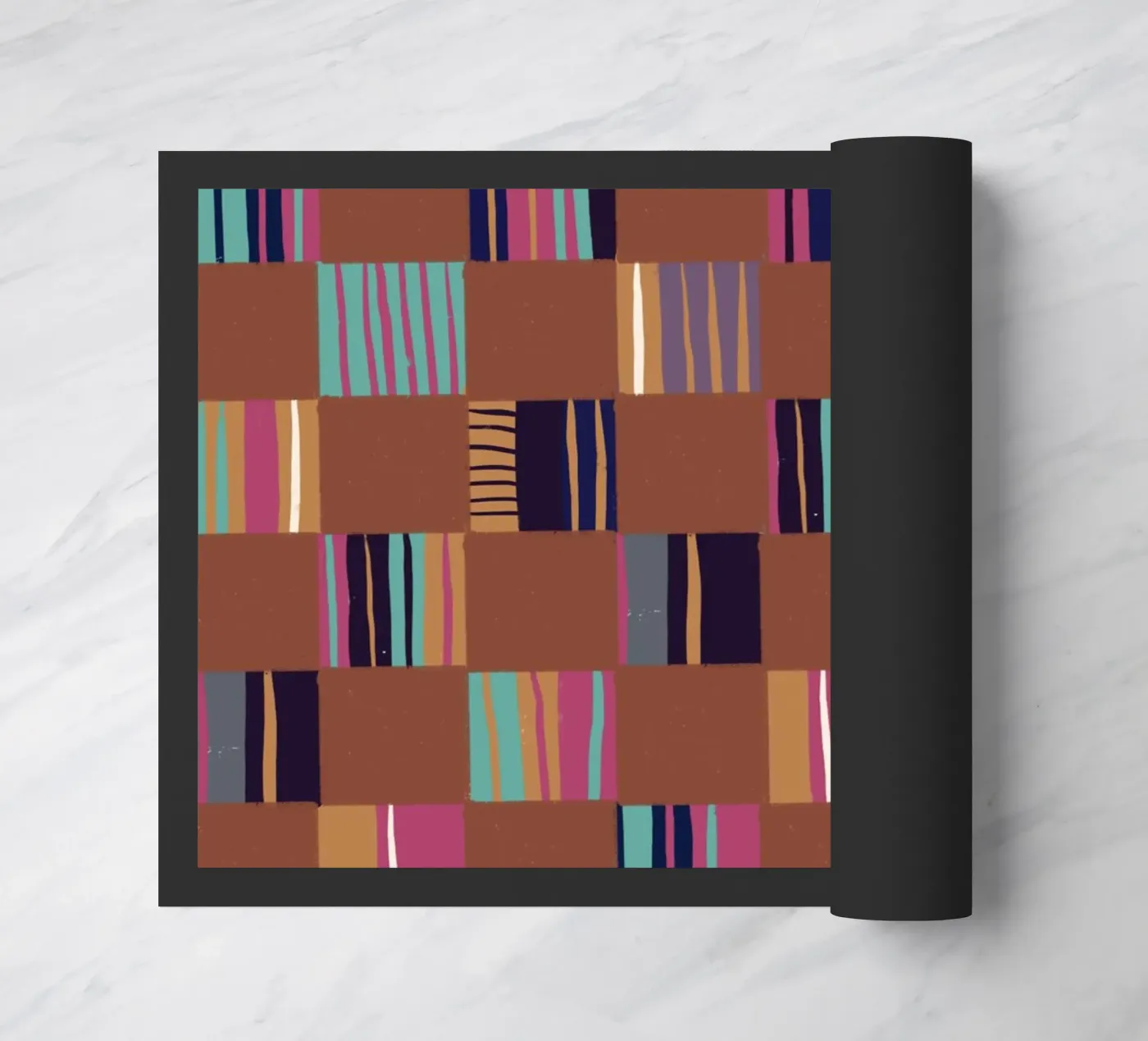 Stripes doormat by GigiRosado