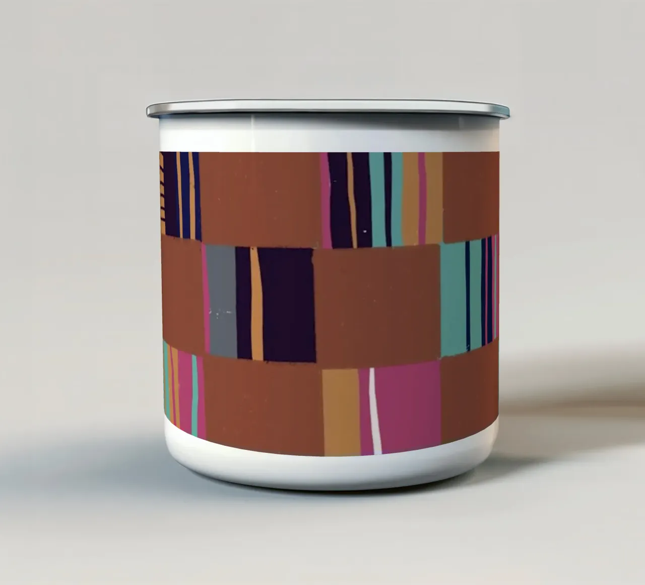 Stripes tazza in smalto da GigiRosado