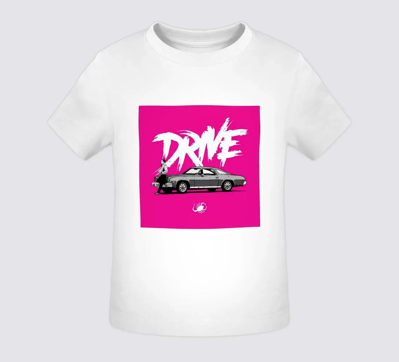 Drive - Pink baby t-shirt van Federico Mancosu