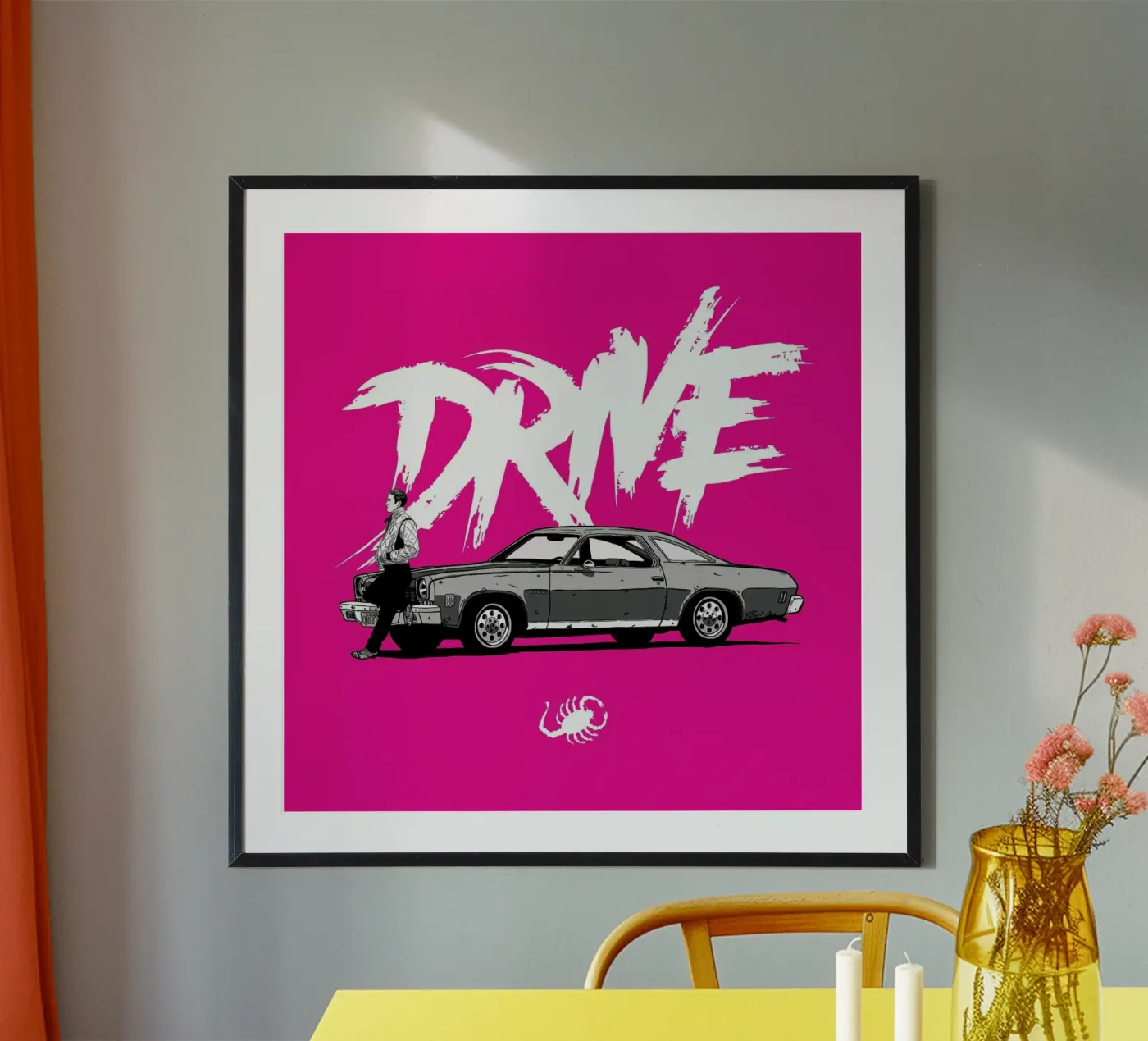 Drive - Pink poster da Federico Mancosu