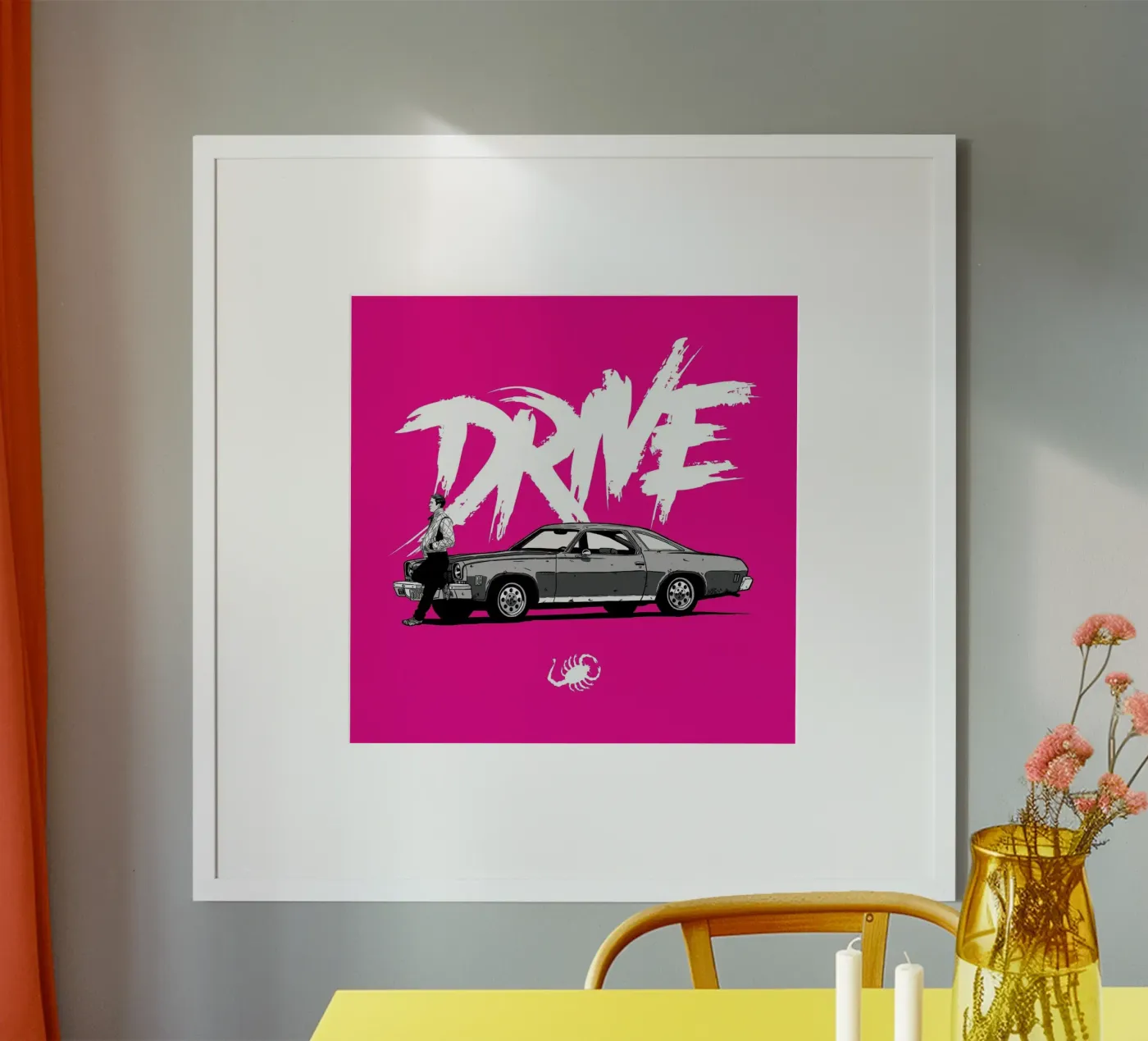 Drive - Pink poster da Federico Mancosu