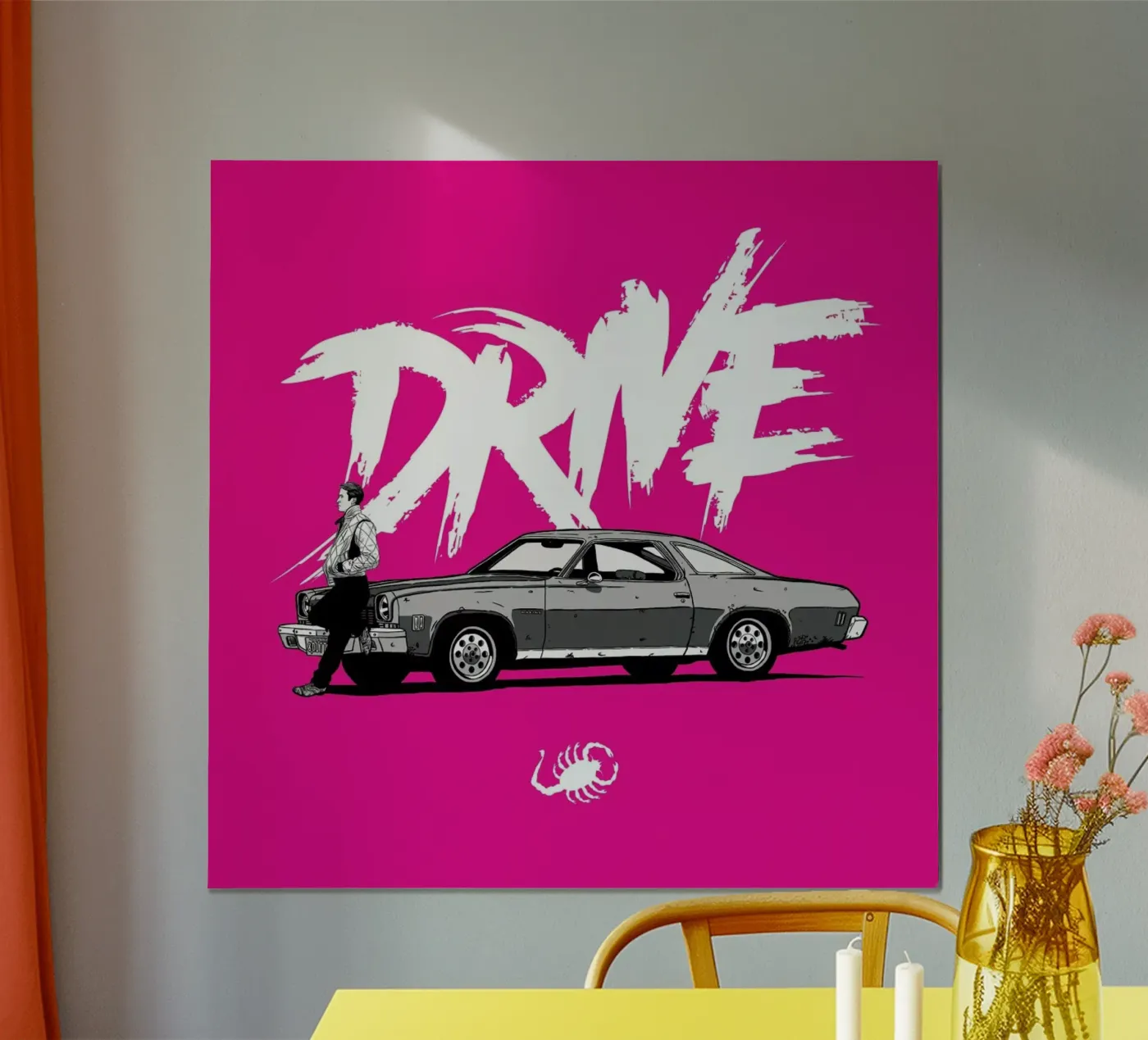 Drive - Pink poster da Federico Mancosu