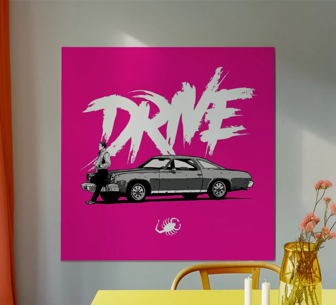 Drive - Pink poster da Federico Mancosu