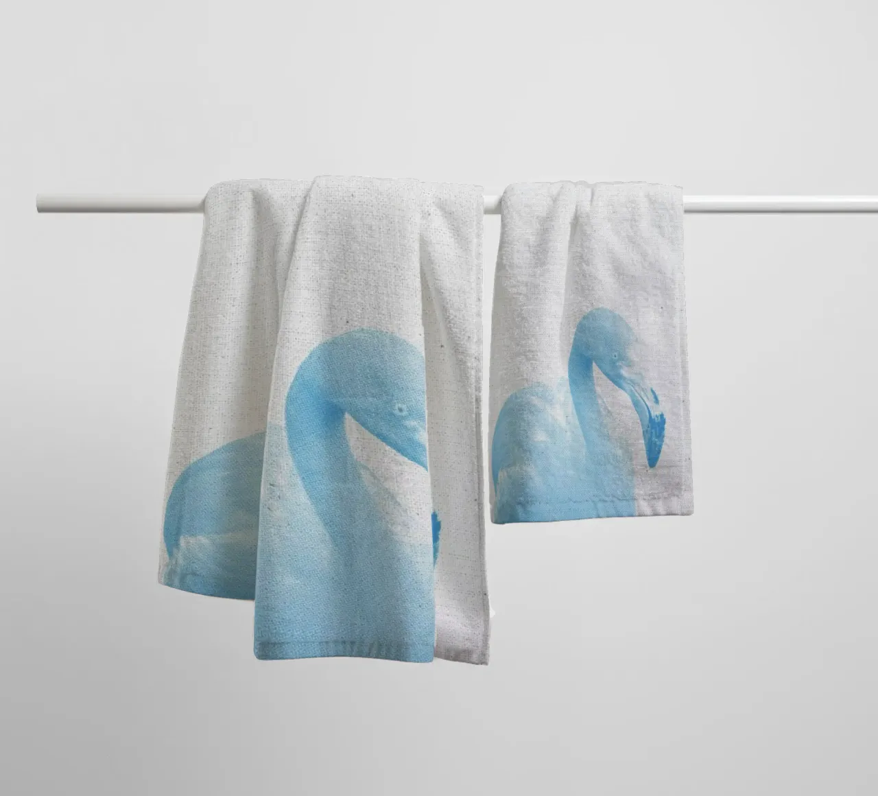 Flamingo 04 asciugamano da bagno da Froilein Juno