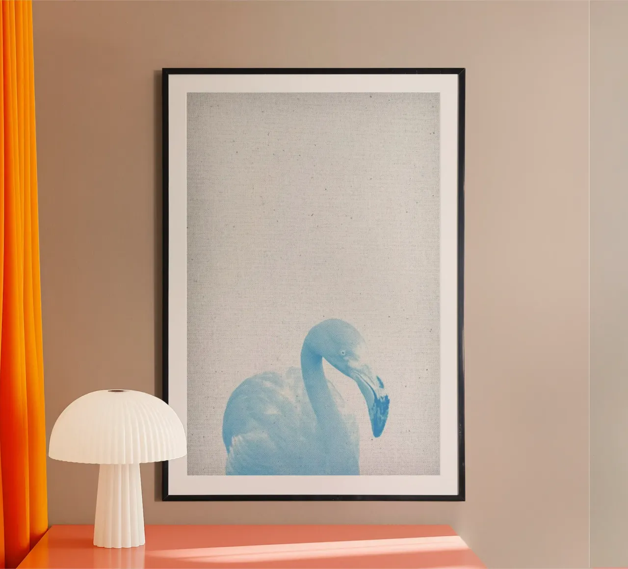 Flamingo 04 carta hahnemühle da Froilein Juno