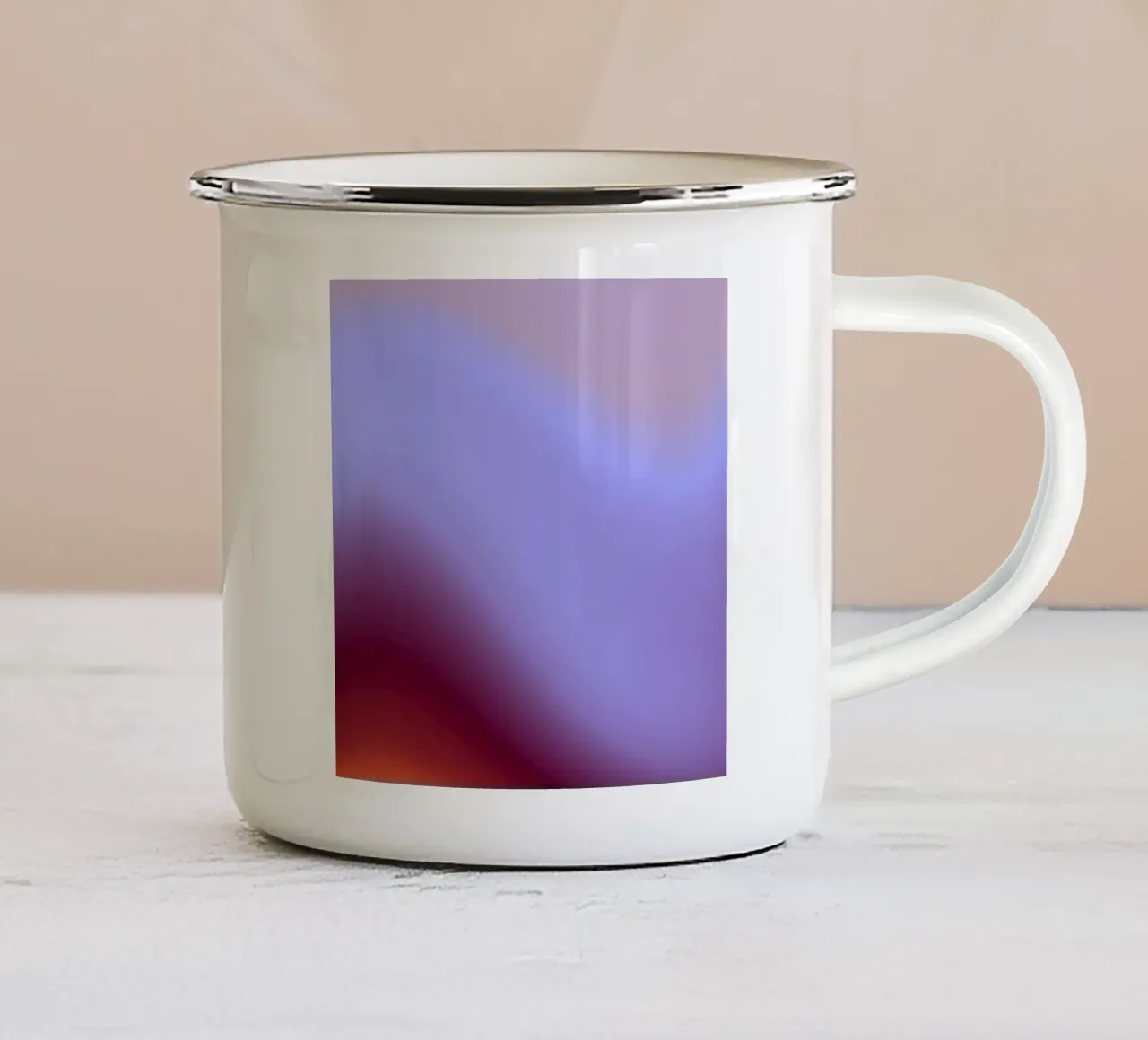 PURITY OF THE HEART + SPIRIT & TRUTH WINS! tazza in smalto da ÂME LIBRE STUDIO
