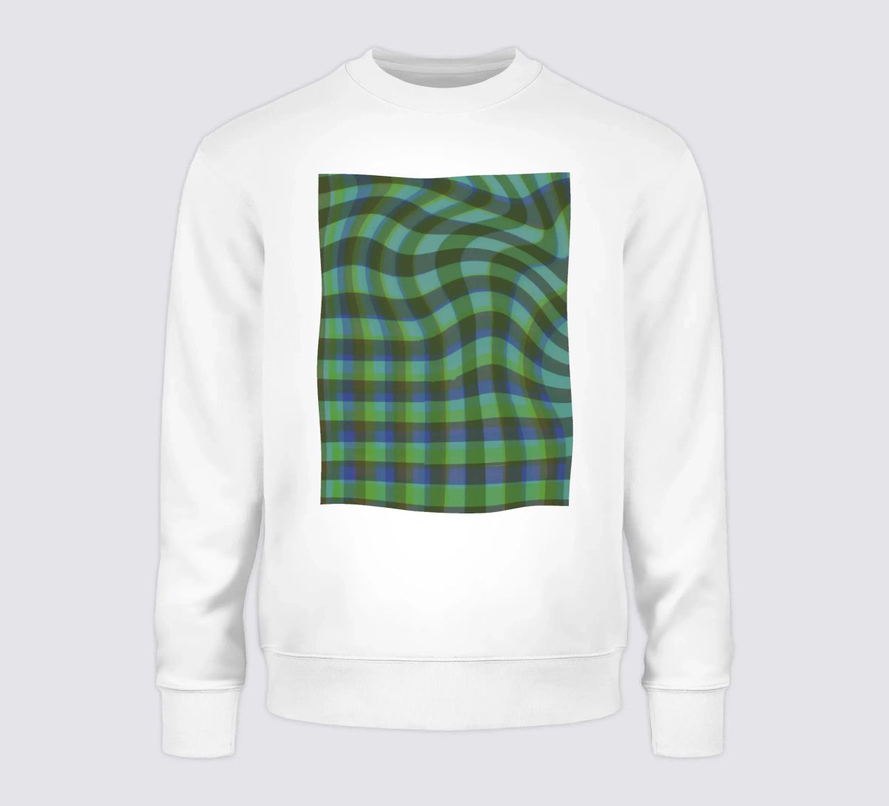 Wavy gingham sudadera de GigiRosado
