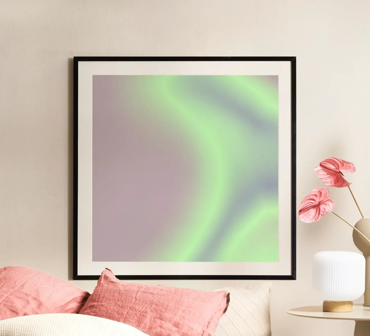 MAGNETIC SOPHISTCATION - ✔ poster con telaio in legno da ÂME LIBRE STUDIO