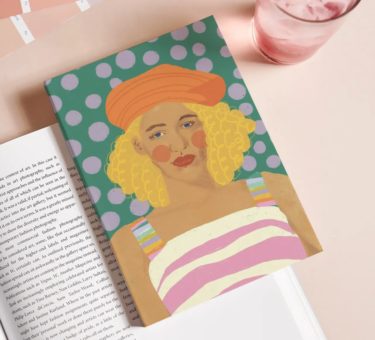 Girl portrait Notizbuch von GigiRosado