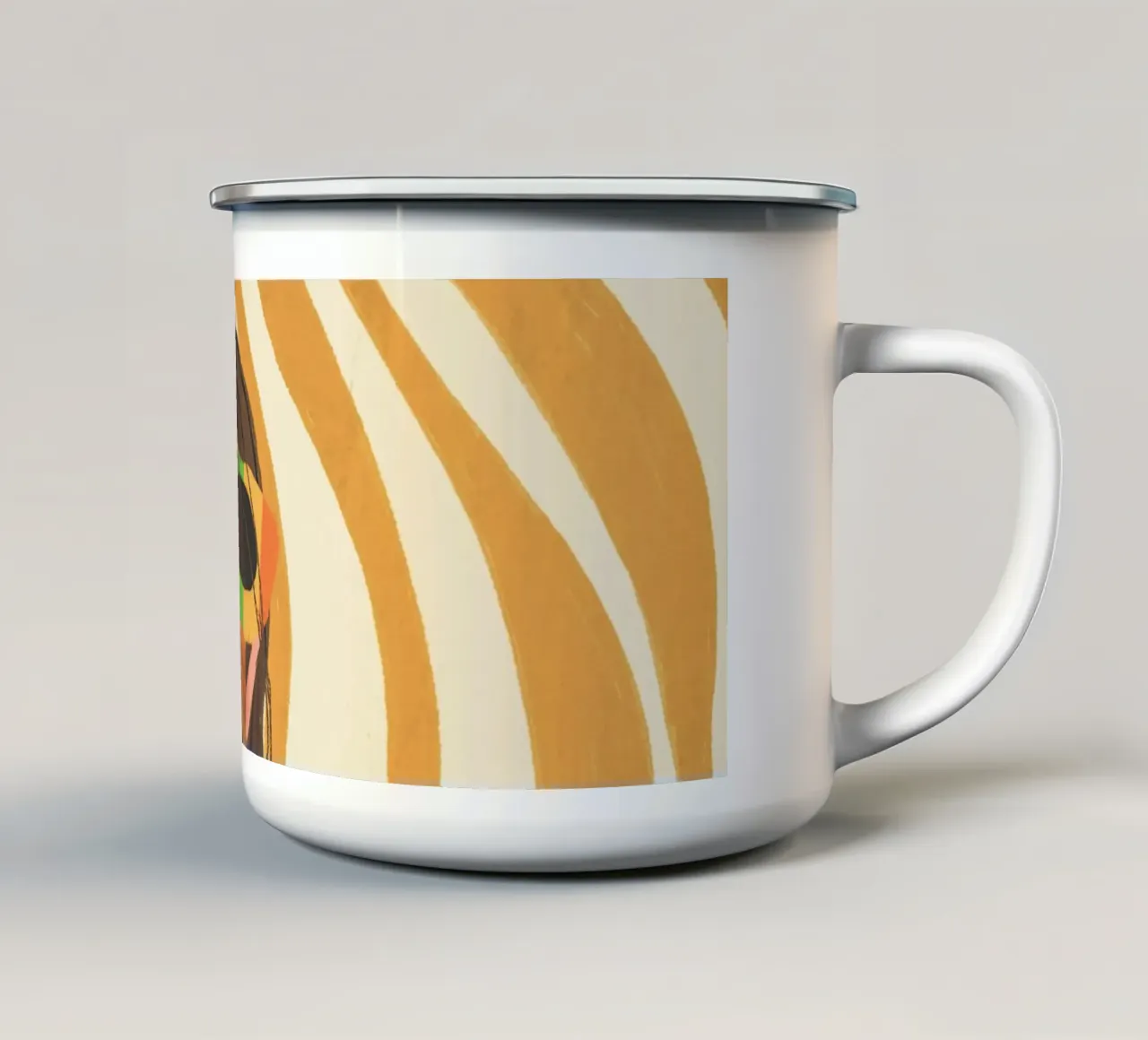 Sunny day tazza in smalto da GigiRosado