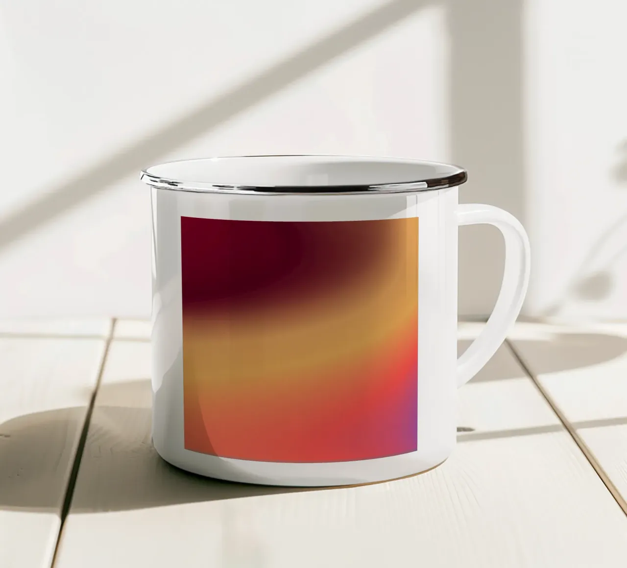SUPER FLY GOLDEN DRIVE tazza in smalto da ÂME LIBRE STUDIO