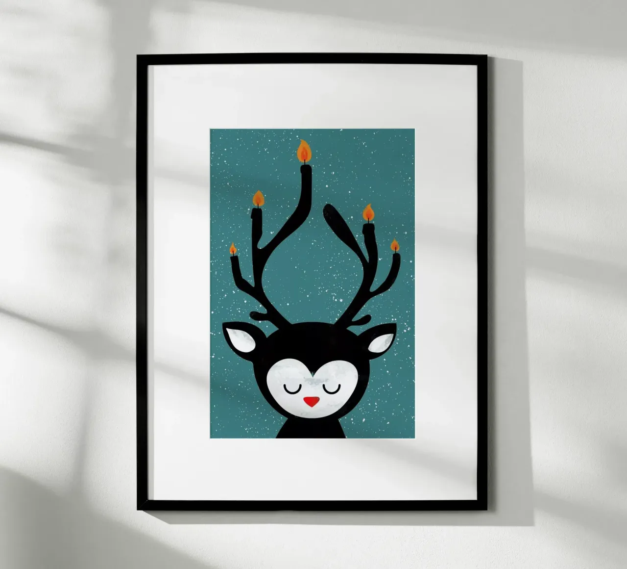 Deer Candle poster da Doozal