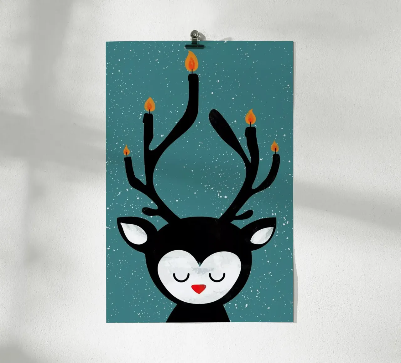 Deer Candle poster da Doozal
