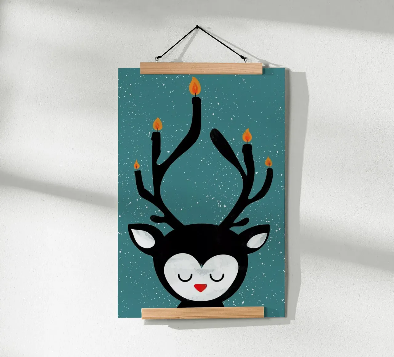 Deer Candle poster da Doozal