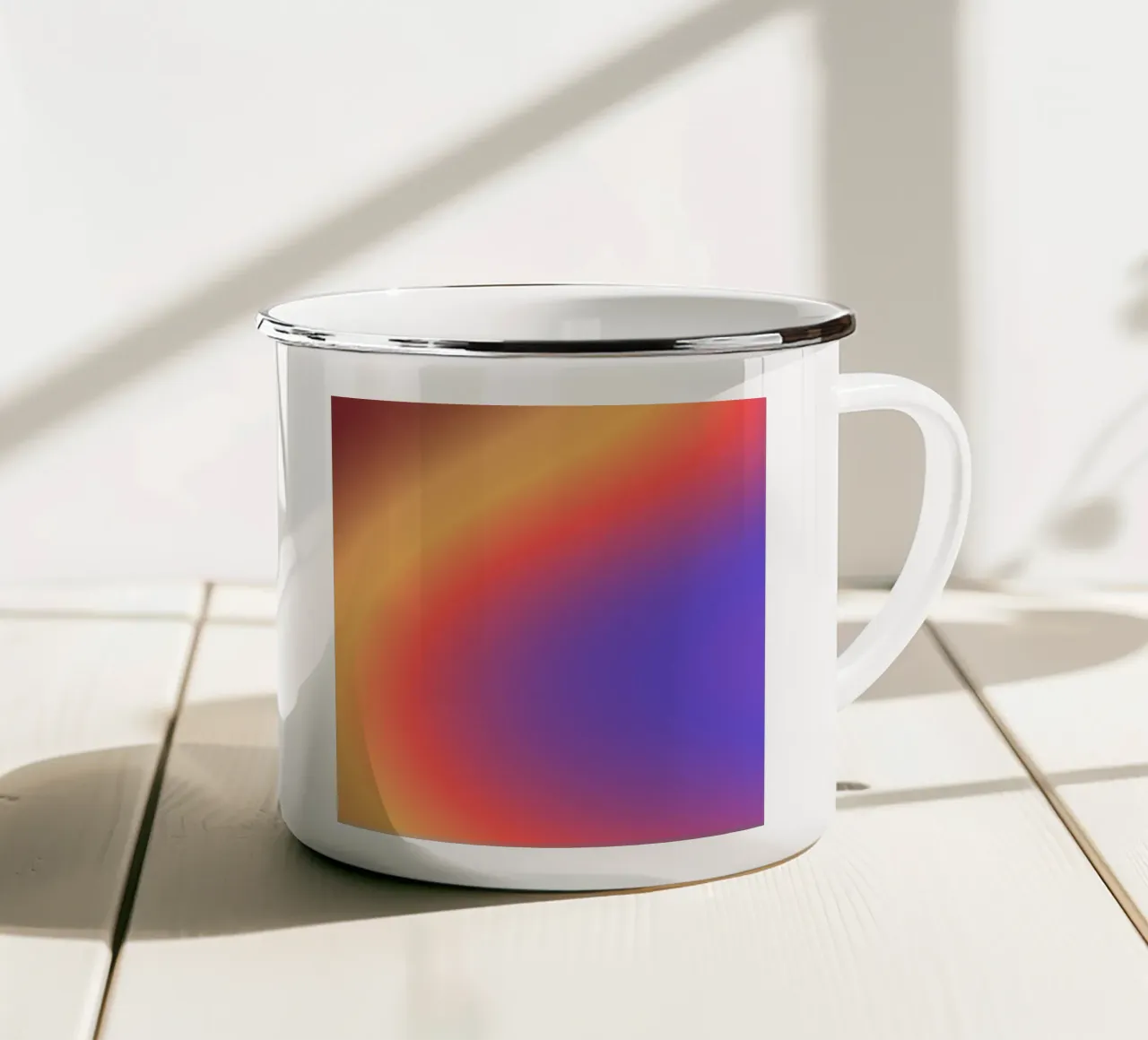 TRIBUTE TO VIOILETT'S GROOVE tazza in smalto da ÂME LIBRE STUDIO