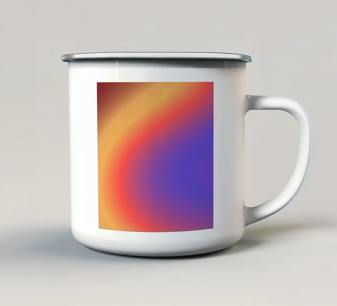 TRIBUTE TO VIOILETT'S GROOVE tazza in smalto da ÂME LIBRE STUDIO
