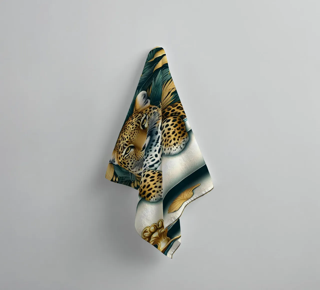 Leopard In Bath towel by ARTOMATIC