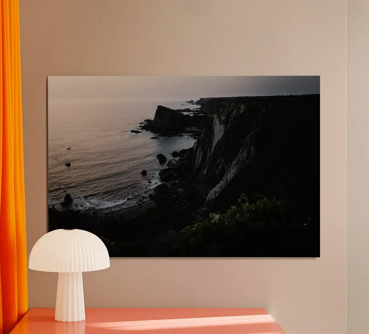 Taste of Sea Sunset II poster con telaio in legno da Philipp Reinhard